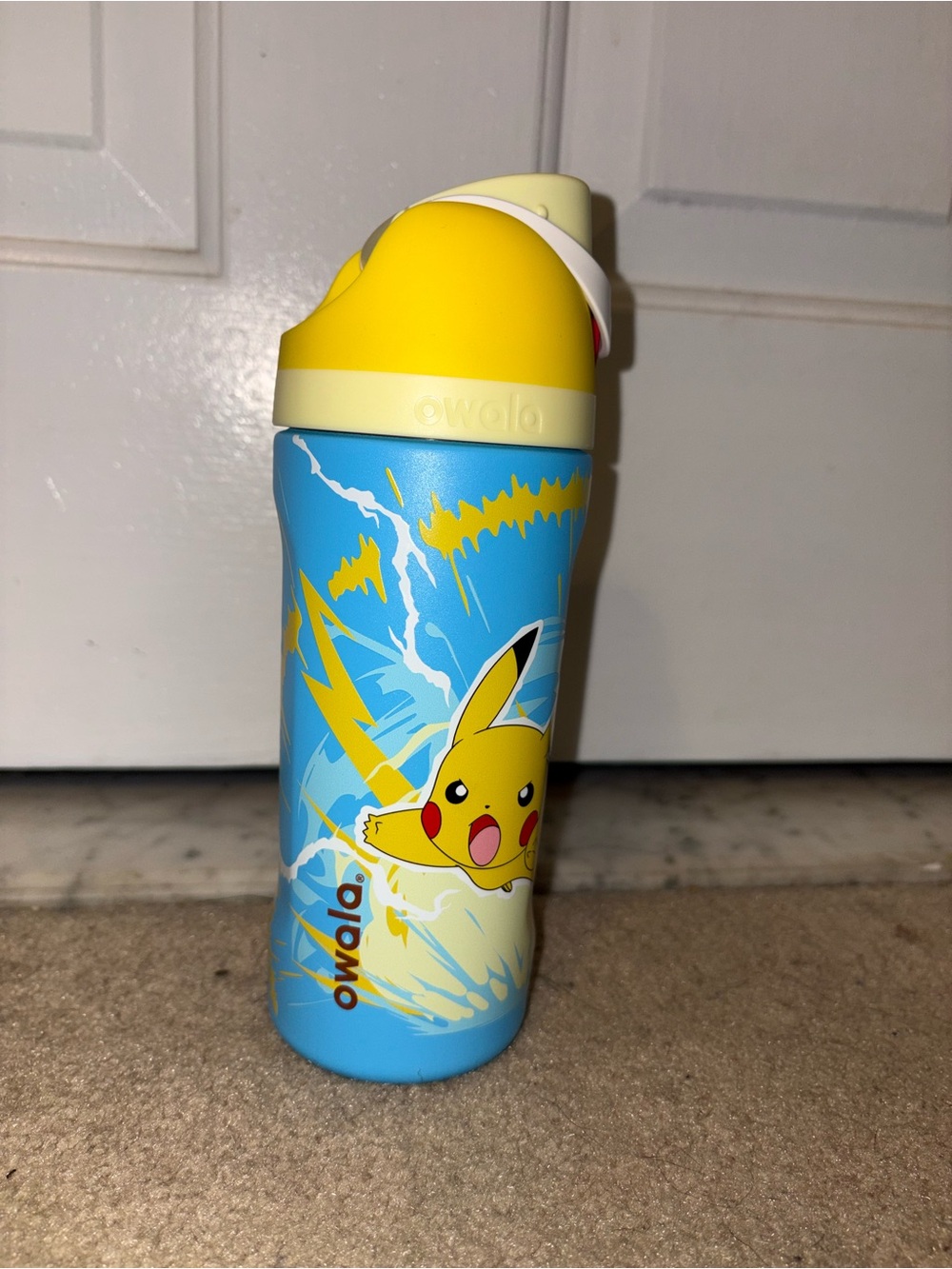 Owala Kids Pikachu Water Bottle - Yellow & Blue